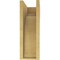 Ekena Millwork 6"W x 12"D x 18"H Classic Legacy Rough Cedar Woodgrain TimberThane Corbel, Primed Tan CORUR06X12X18LGYRCPR - alternate 3
